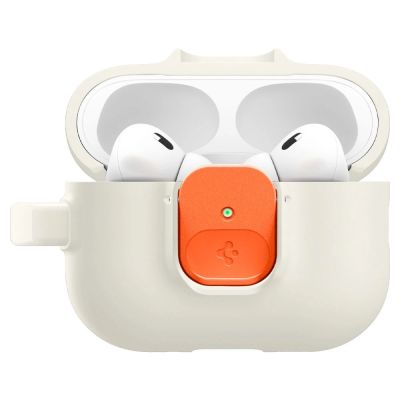 2. Etui Spigen Nano Pop na AirPods Pro 3 - beżowe