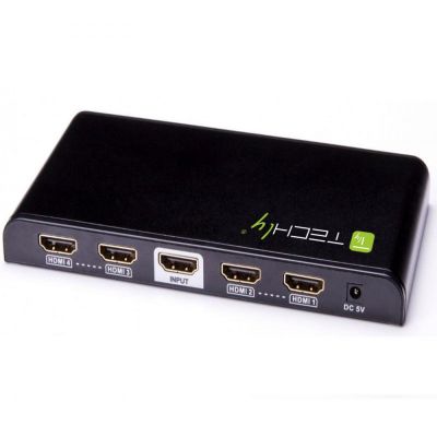 10. Rozgałęziacz telewizyjny Techly IDATA HDMI-4K4 4x HDMI