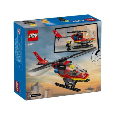 2. LEGO City 60411 Strażacki helikopter ratunkowy