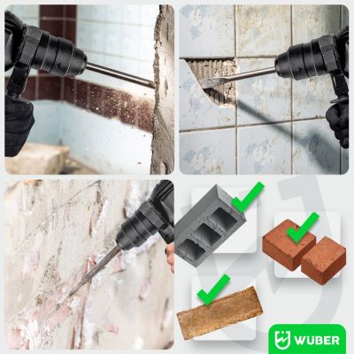 15. Młotowiertarka z udarem 4J 2500W W28920 WUBER