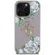 3. Etui Guess Grained Roses Big 4G logo na iPhone 16 Pro - fioletowe