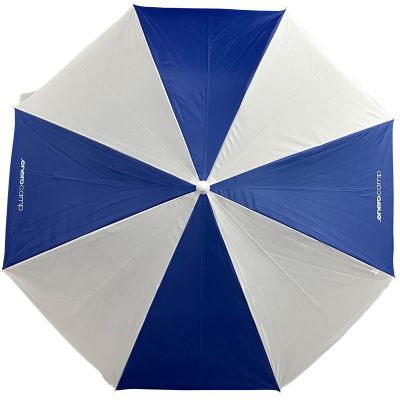 3. PARASOL PLAŻOWO BALKONOWY 160CM BIAŁO NIEBIESKI 1067643
