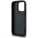 7. Etui Karl Lagerfeld Grained Pattern & Logo MagSafe na iPhone 16 Pro - czarne