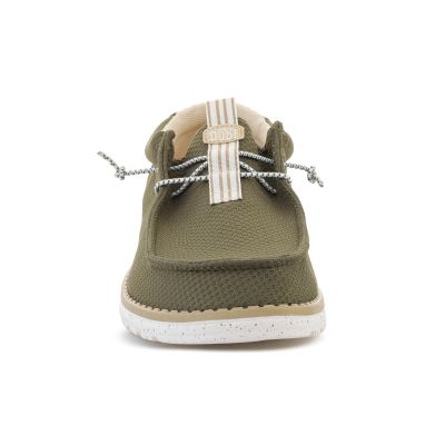 2. HEYDUDE WALLY MESH NEUTRALS WINTER GREEN/MULTI 45301-3CH