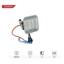 DEDRA DED9970 grzejnik Srebrny 4600 W