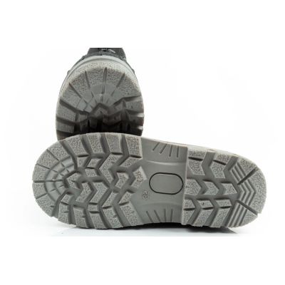 9. Lee Cooper buty zimowe śniegowce dziecięce ocieplane dla chłopca czarne