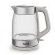 12. Tefal Glass Kettle KI605B30 czajnik elektryczny 1,7 l 2200 W Szary, Srebrny, Przezroczysty