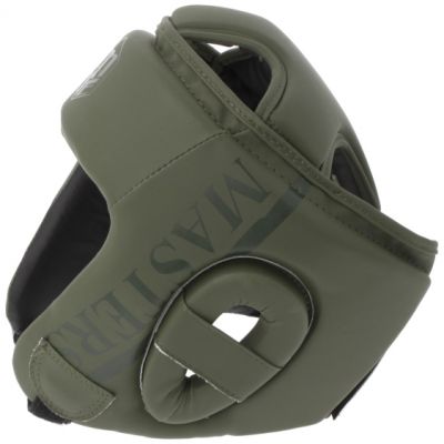 5. Kask bokserski MASTERS KTOP-PU-MATT "M" zielony