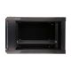 6. Extralink Szafa rack 6U 600x600 Czarna montowana na ścianie