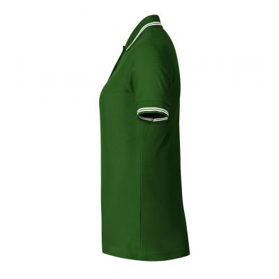 5. Koszulka polo Adler Urban W MLI-22006 zieleń butelkowa