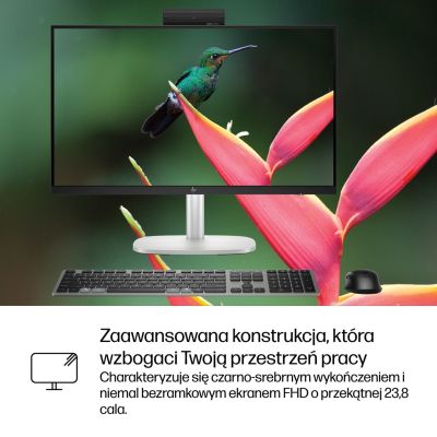 13. HP Elite Studio 8 AiO G1i Ultra 7 265 23.8"FHD 250nits IPS LBL AG 16GB DDR5 5600 SSD1TB Intel Graphics Cam5MP W11Pro 3Y OnSite
