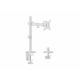 Equip 650166 uchwyt / stojak do monitorów 81,3 cm (32") Biurko Biały