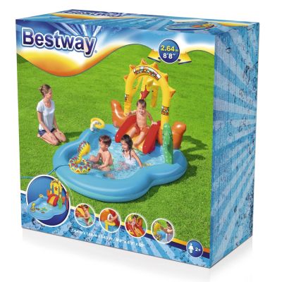 25. Bestway 53118 dmuchany Plac Zabaw 264x188 x140cm