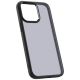 7. Etui Spigen Ultra Hybrid na iPhone 15 Pro - przezroczysto-czarne
