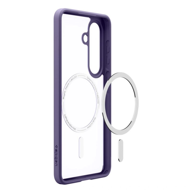 4. Etui Spigen Ultra Hybrid Mag MagSafe na Samsung Galaxy S26+ - przezroczysto-granatowe