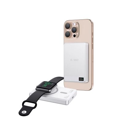 2. Powerbank Tech-Protect PB33 LifeMag MagSafe 5000mAH - srebrny