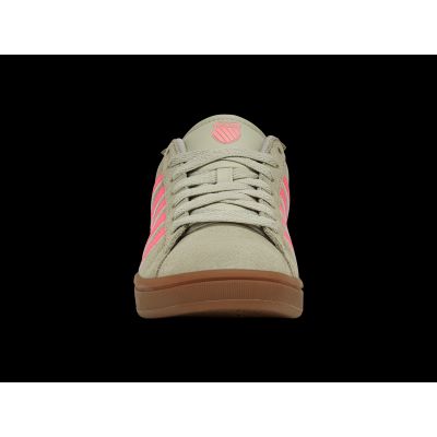 3. Sneakersy damskie K-swiss COURT TIEBRK II zielone (99492-059-M)