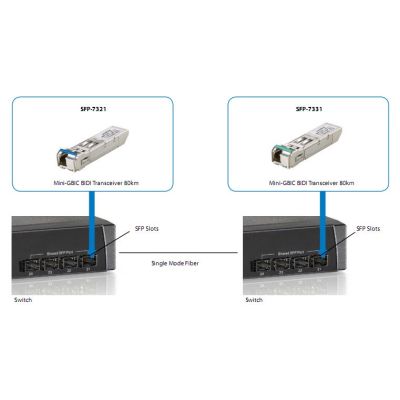 4. LevelOne SFP-7331 moduł przekaźników sieciowych Swiatłowód 155 Mbit/s