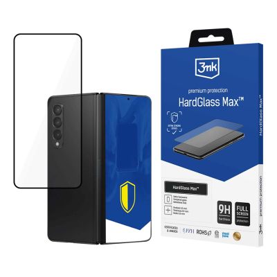 Szkło 9H 3mk HardGlass Max™ na Samsung Galaxy Z Fold 5 (front)