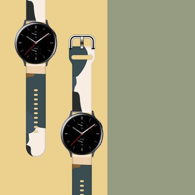 3. Pasek Strap Moro do Samsung Galaxy Watch 40 / 41 / 42 / 43 / 44 mm silikonowa bransoletka opaska do zegarka - wzór 13