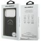 8. Etui Karl Lagerfeld Embossed Open Ring RSG Logo MagSafe na iPhone 17 Pro Max / 18 Pro Max - czarne
