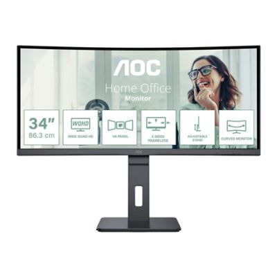 17. MONITOR AOC LED 34" CU34P3CV