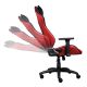11. Fotel gamingowy Trust GXT 714R Ruya Red