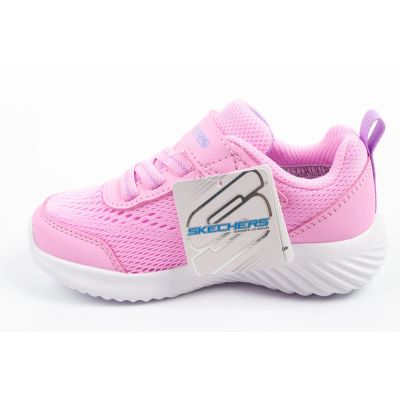 2. Skechers buty dziecięce sportowe Bounder różowe niemowlęce na rzep