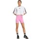 6. Spodenki damskie adidas Essentials 3-Stripes High Waisted Biker różowe KT1625