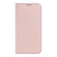 8. Etui do iPhone 15 Pro Max pokrowiec z klapką i portfelem Dux Ducis Skin Pro - różowe