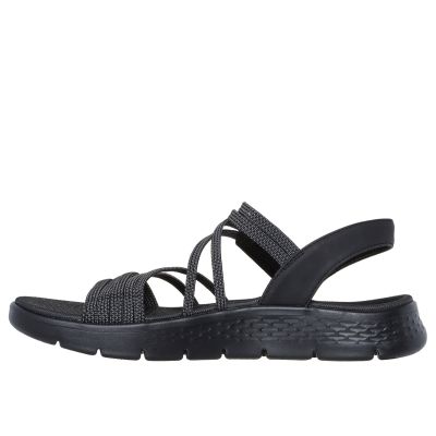 2. Skechers damskie sandały GO WALK FLEX SANDAL EMMA 141473 BKGY