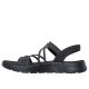 2. Skechers damskie sandały GO WALK FLEX SANDAL EMMA 141473 BKGY