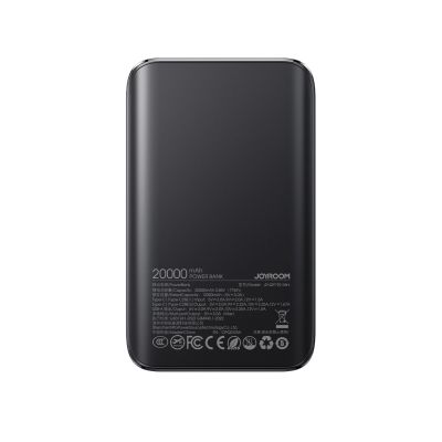 3. Powerbank Joyroom JR-QP192 Star Series Mini 20000mAh 22,5W z wyświetlaczem cyfrowym - czarny