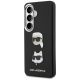 2. Etui Karl Lagerfeld Saffiano Double Heads Metal na Samsung Galaxy S26+ - czarne