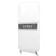 6. Etui Guess 4G Grey Strap Silver Chain na iPhone 13 mini - przezroczyste
