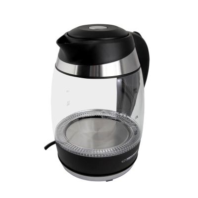 7. Czajnik elektryczny Esperanza Gullfoss EKK009 (2200W 1.8l; kolor przeźroczysty)