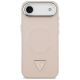 3. Etui Guess Triangle Logo MagSafe na iPhone Air - różowe
