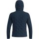 Kurtka hybrydowa męska ZEROWEIGHT INSULATOR Mid layer hoody full zip granatowa