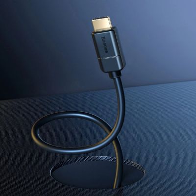 13. Baseus kabel przewód HDMI 2.0 4K 60 Hz 3D HDR 18 Gbps 2 m czarny (CAKGQ-B01)