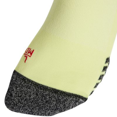 6. Getry piłkarskie adidas AdiSocks 25 żółto-czerwone JM3663