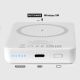 9. Powerbank SBS TEBB5000MAG1CW 5000 mAh USB-C, kompatybilny z MagSafe - biały