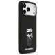 4. Etui Karl Lagerfeld Silicone Karl Sketch & Logo MagSafe na iPhone 17 Pro Max - czarne