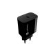 NATEC ŁADOWARKA SIECIOWA RIBERA 1X USB-C 20W CZARN