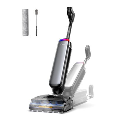 2. Tineco Floor One S9 Artist Steam Pro Odkurzacz pionowy Bateria Suchy i Mokry Bez worka Czarny, Srebrny