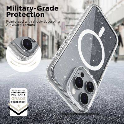 3. Etui Tech-Protect FlexAir na iPhone 16e / 17e - przezroczyste