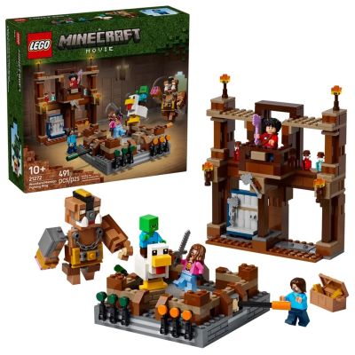 10. LEGO MINECRAFT 21272 Ring w Leśnym dworze