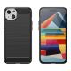 5. Elastyczne etui wzór karbon do iPhone 15 Plus Carbon Case - niebieskie