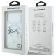8. Etui Karl Lagerfeld Liquid Glitter Karl Script Logo MagSafe na iPhone 17 Pro - przezroczyste