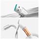 8. Kabel Joyroom S-A51 Cutting-Edge Series 3A USB-A - Lightning 1,2m - jasnoszary