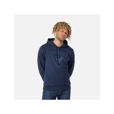 8. Bluza Rossignol LOGO SWEAT HOOD FL granatowy